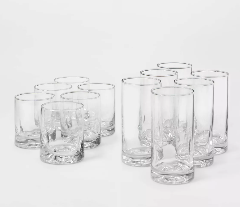 12pc Glass Telford Tumbler Set - Threshold™