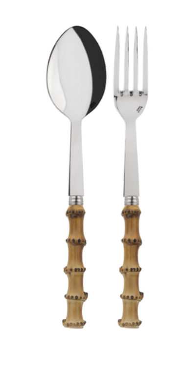Bamboo Two-Piece Serving Set