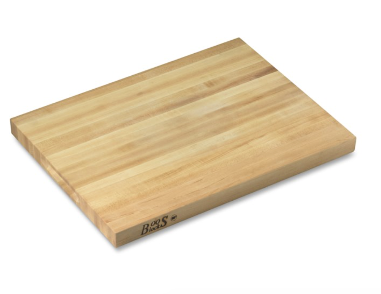 Boos Edge-Grain Rectangular Cutting Board, Maple