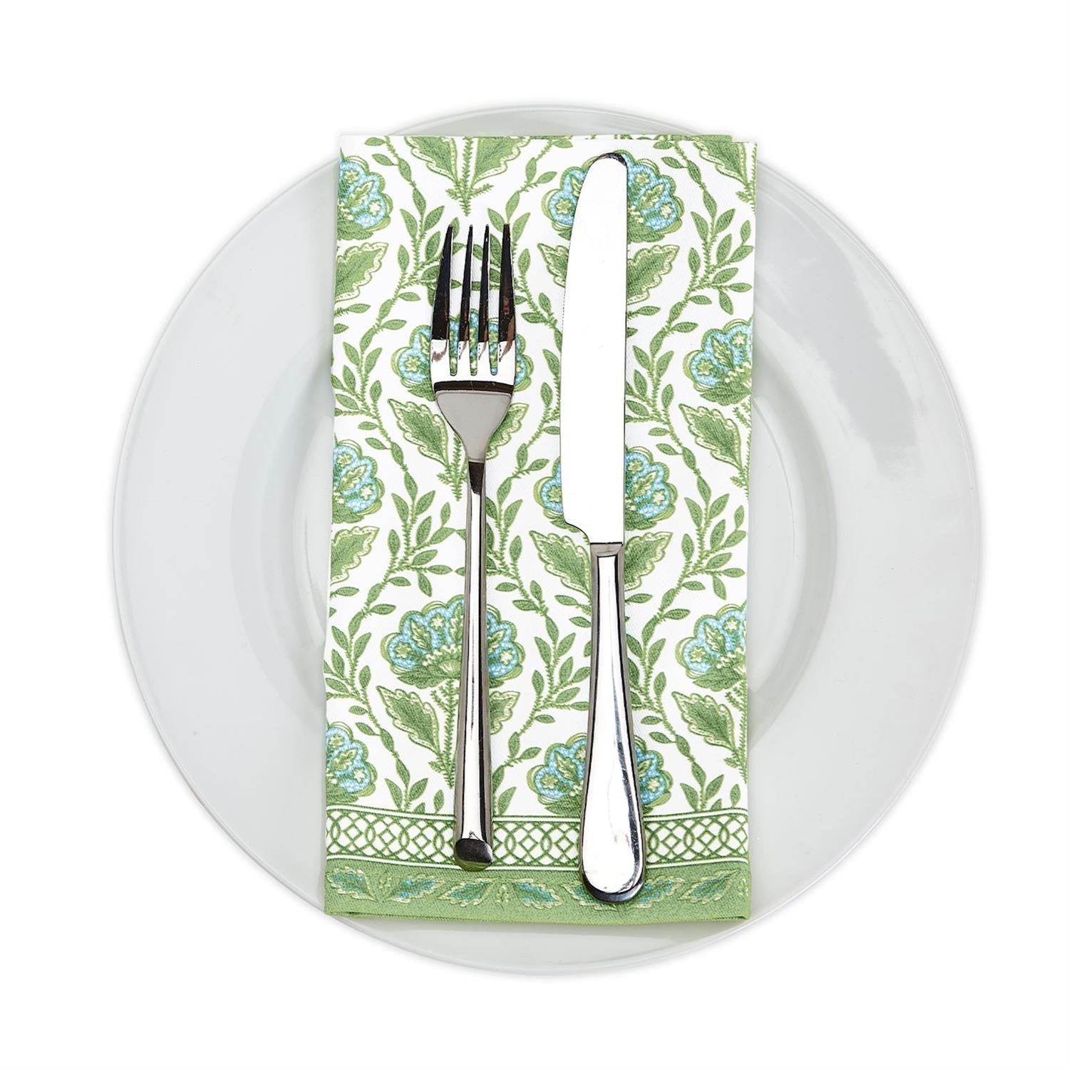 Countryside Floral Pattern Napkins - Set of 4