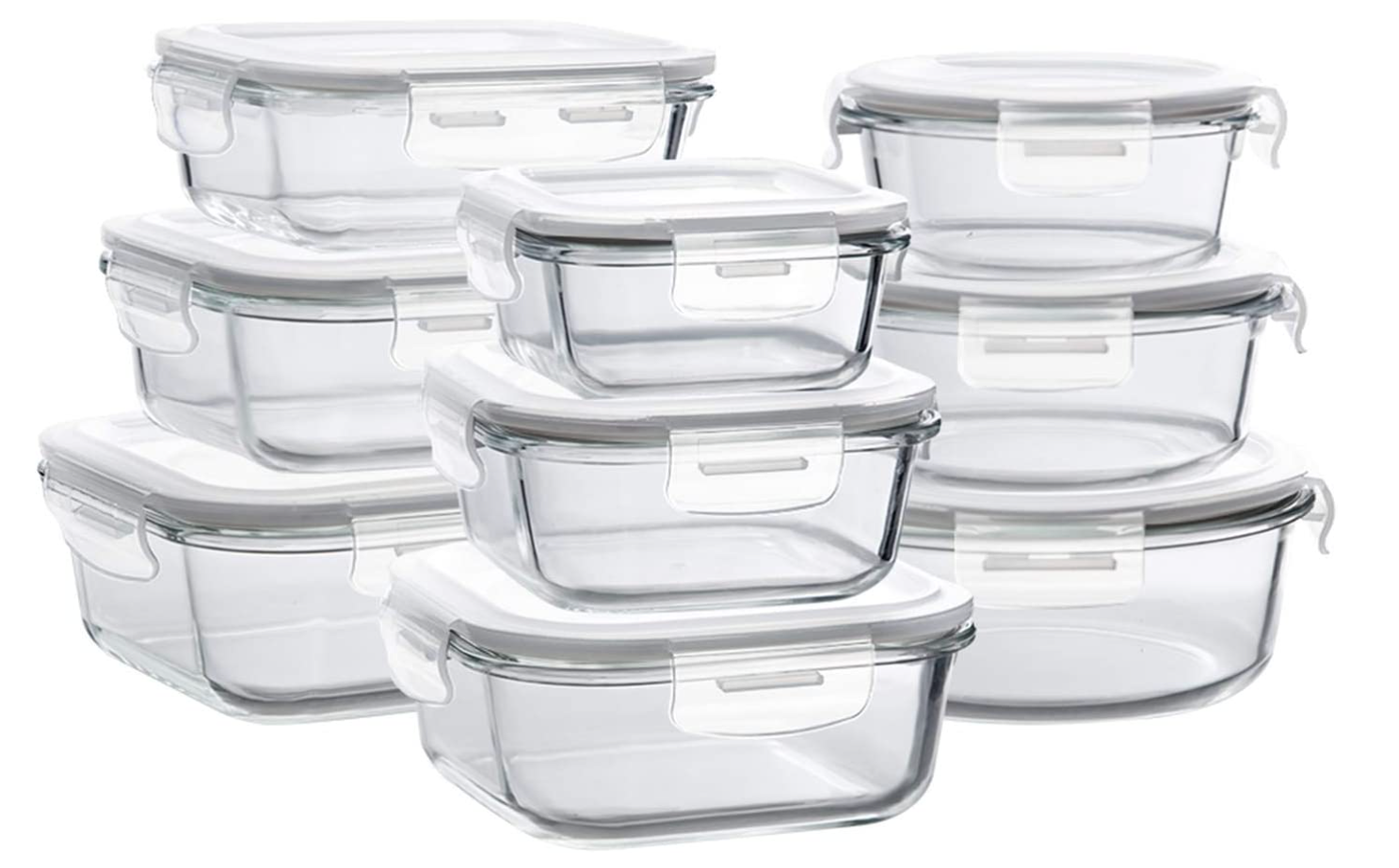 Bayco Glass Storage Containers
