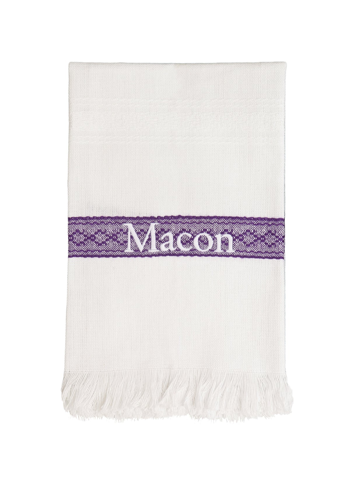 Set of 2 Monogrammed Cotton Kitchen Towel