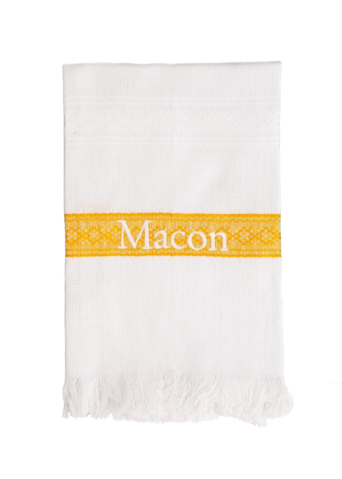 Set of 2 Monogrammed Cotton Kitchen Towel