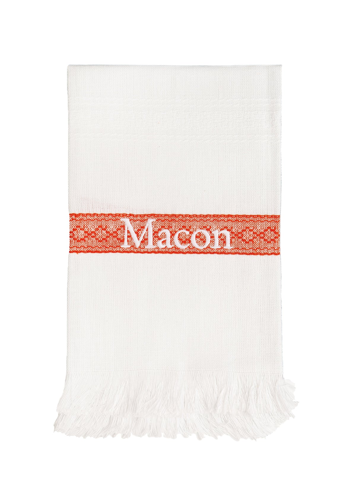 Set of 2 Monogrammed Cotton Kitchen Towel