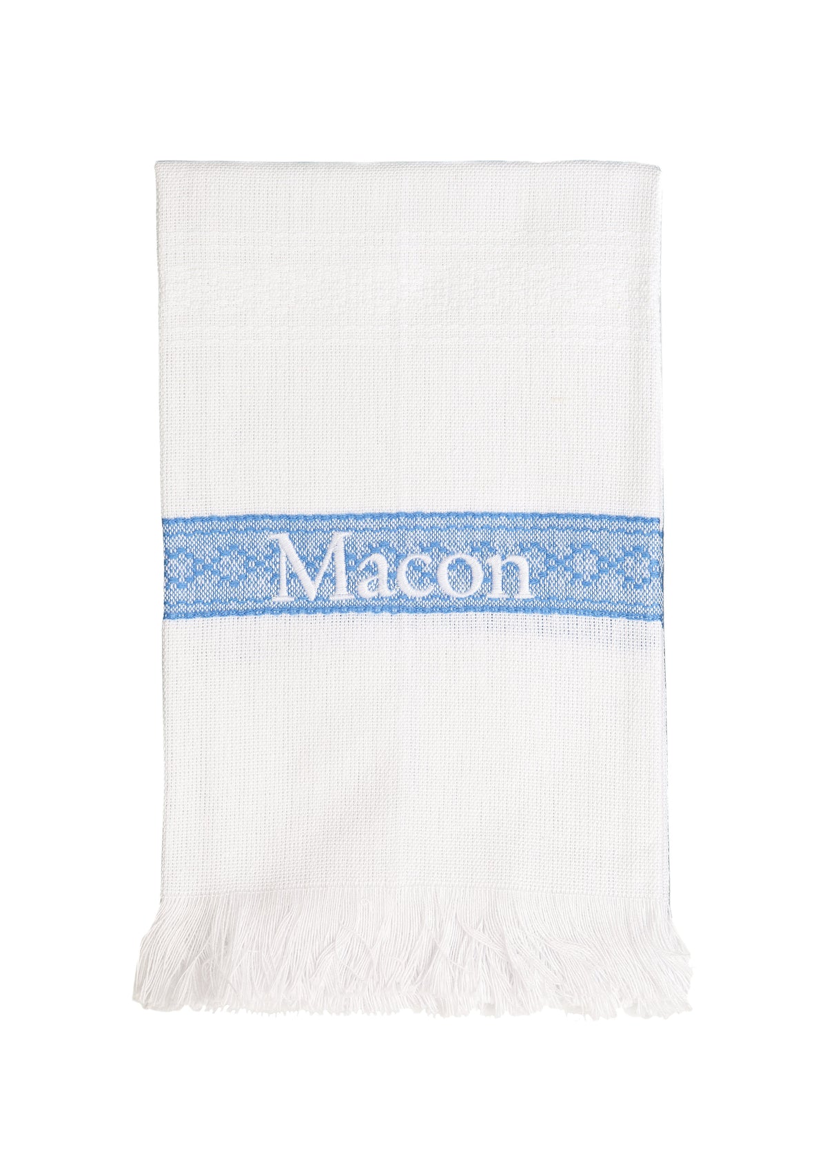 Set of 2 Monogrammed Cotton Kitchen Towel