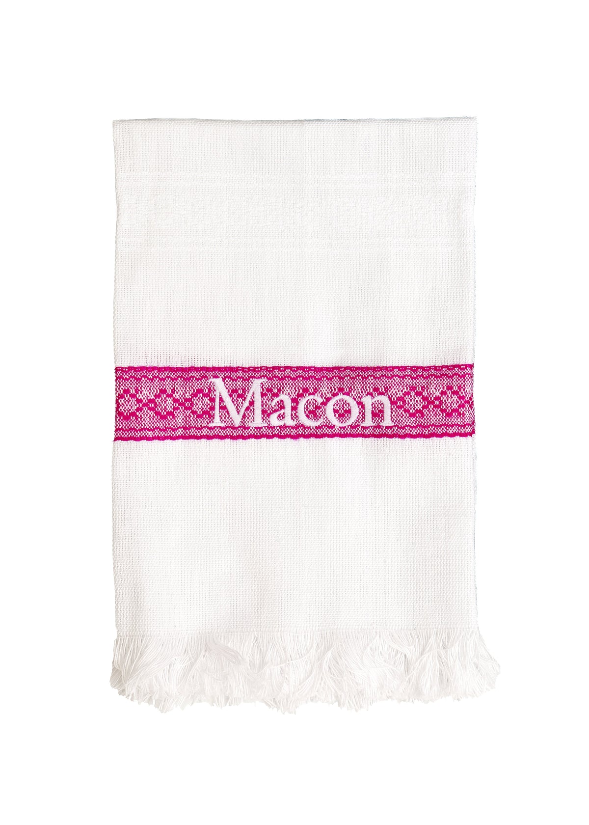 Set of 2 Monogrammed Cotton Kitchen Towel