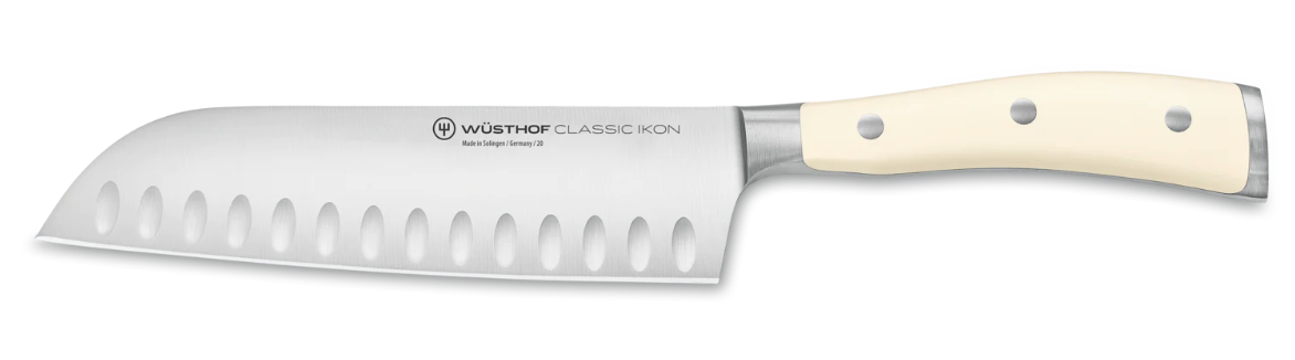 Classic Ikon 7" Hollow Edge Santoku