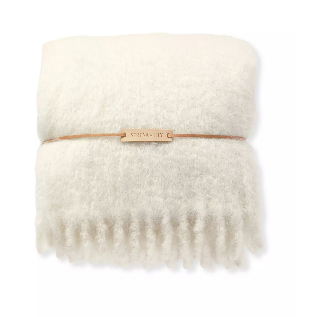 Albion Mohair Throw