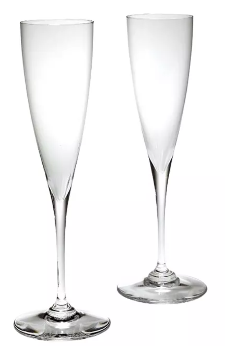 Baccarat Dom Perignon Flute Pair