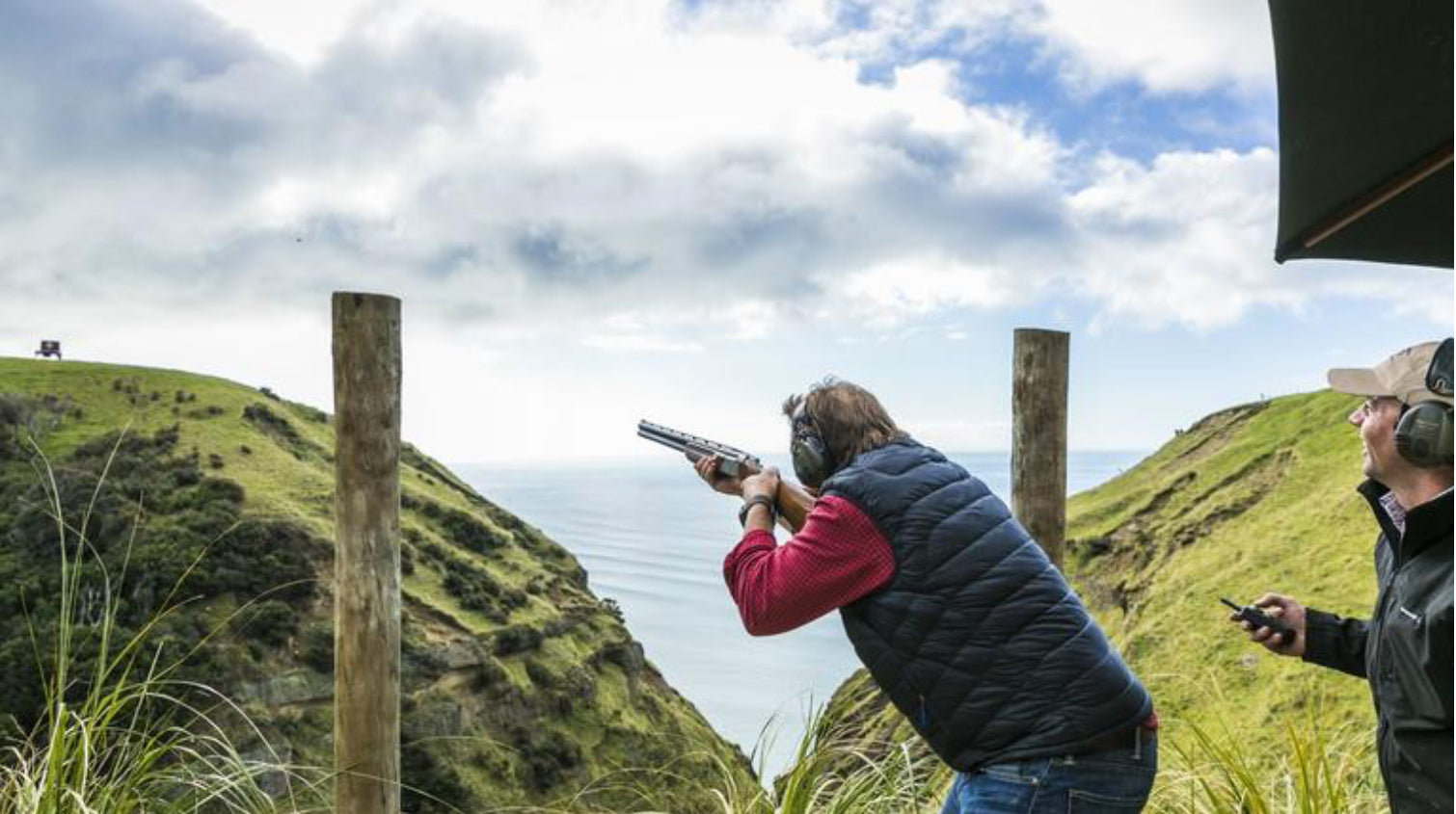Clay Target Shooting at Cape Kidnappers