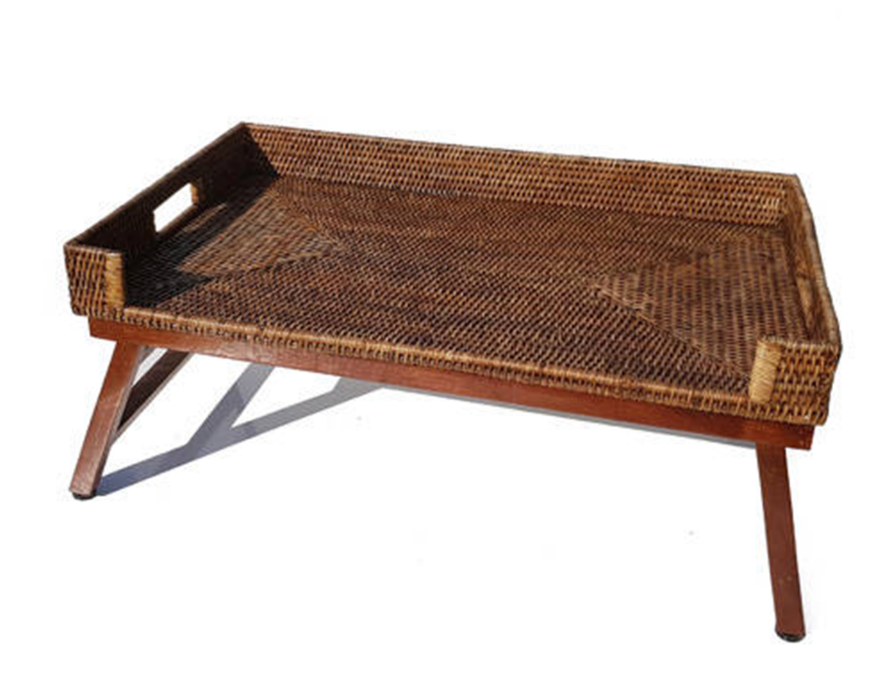 Rattan Breakfast Tray