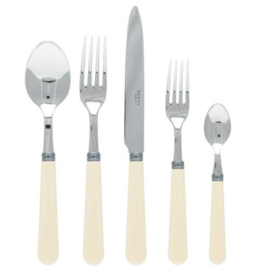 Basic 5 Piece Place Setting-Ivory  Sabre Paris