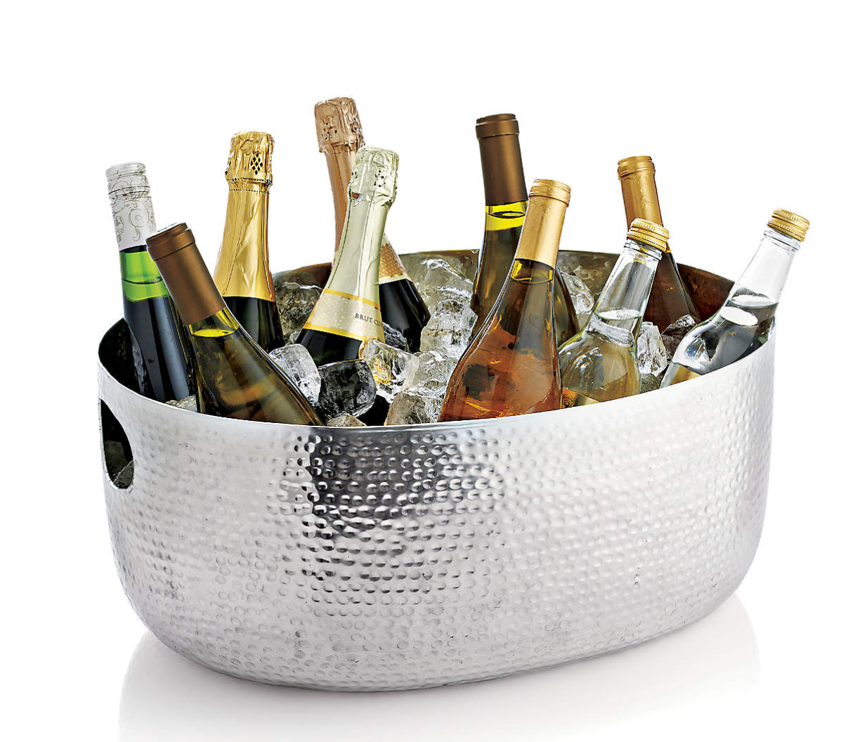 Bash Silver Beverage Tub