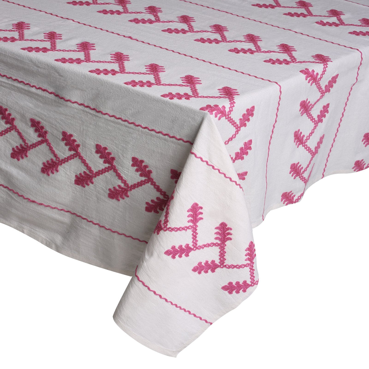 Indian Pink Vine Tablecloth