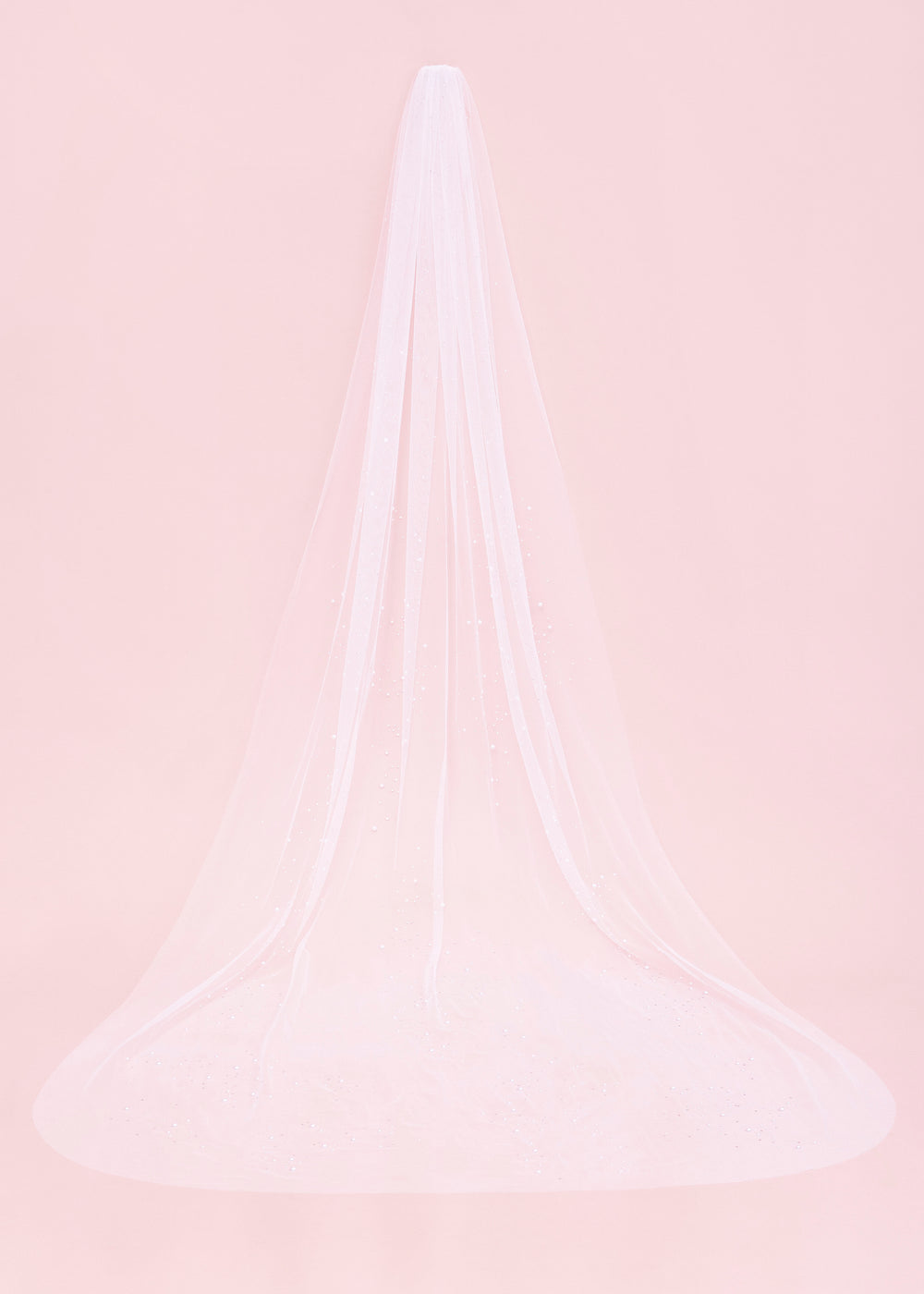 Kennedy Pearl Embellished Wedding Veil