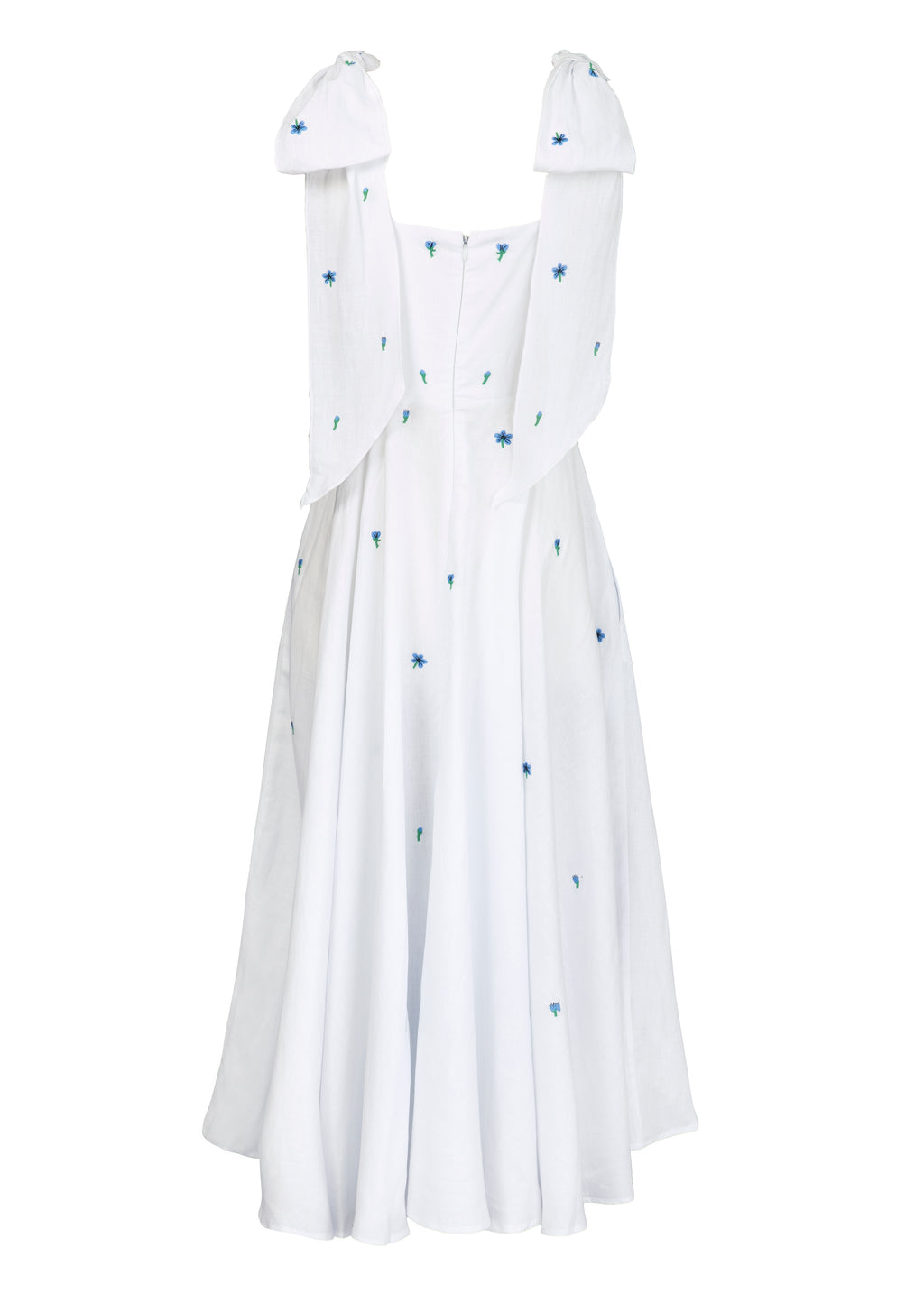 sara linen midi dress Sara Linen Midi Dress Dianara