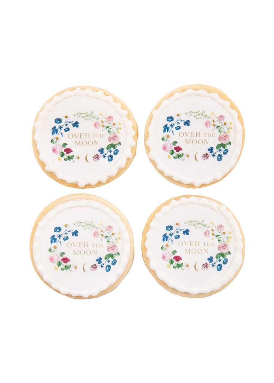 Personalized Crest Sugar Cookies, Set of 12