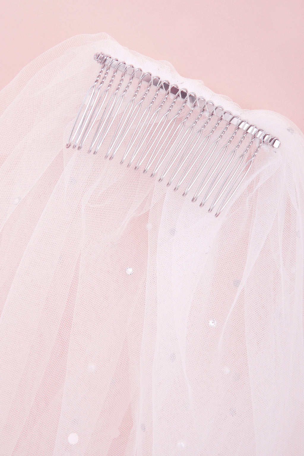 Kennedy Pearl Embellished Wedding Veil