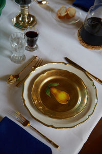 Fruits d’Or Salad/Dessert Plate, Pear