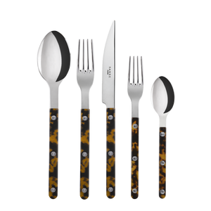 Bistrot Place Setting in Tortoise, Set of 5