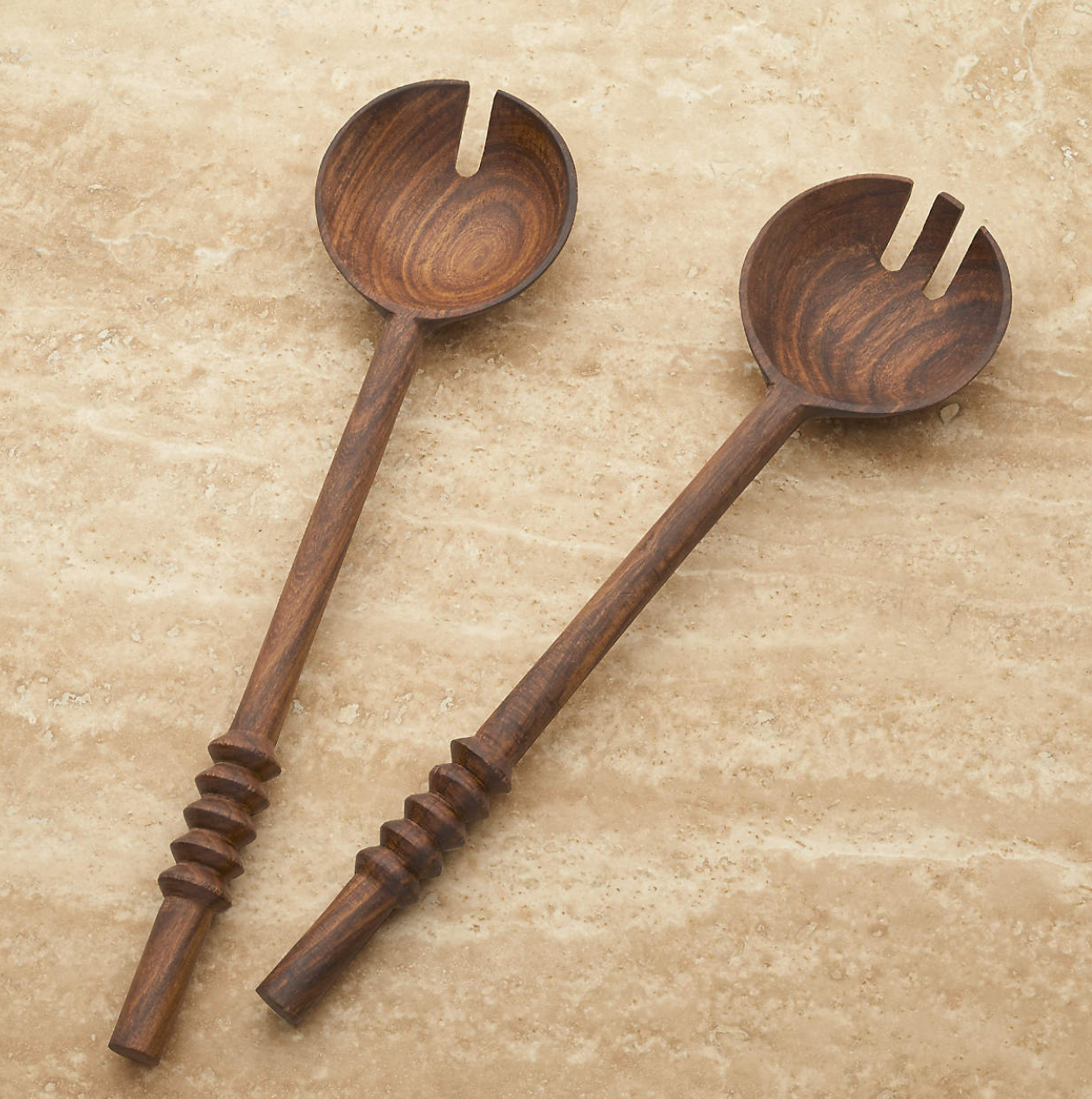 Acacia Burke Salad Servers, Set of 2