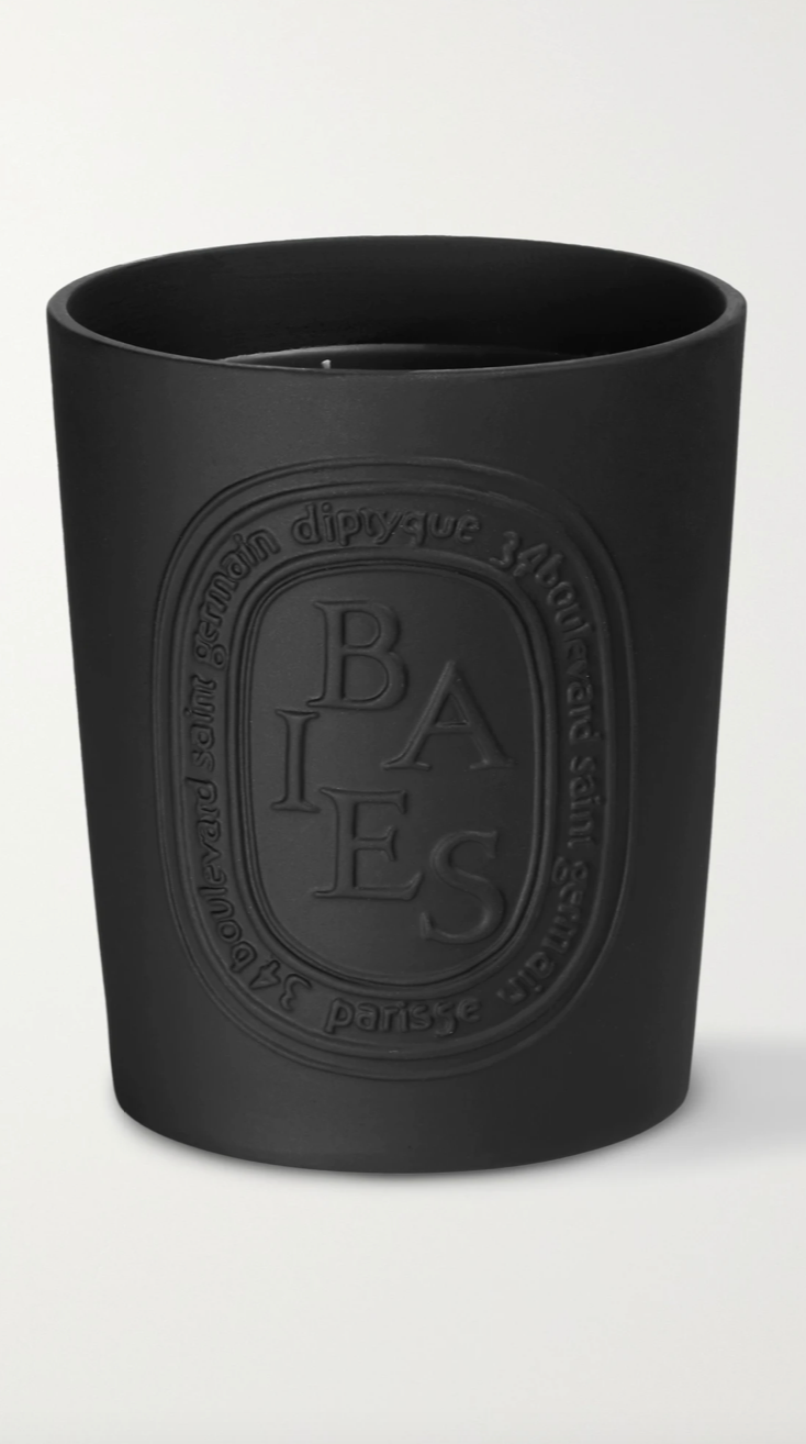 Baies Scented Candle (600g / Black)