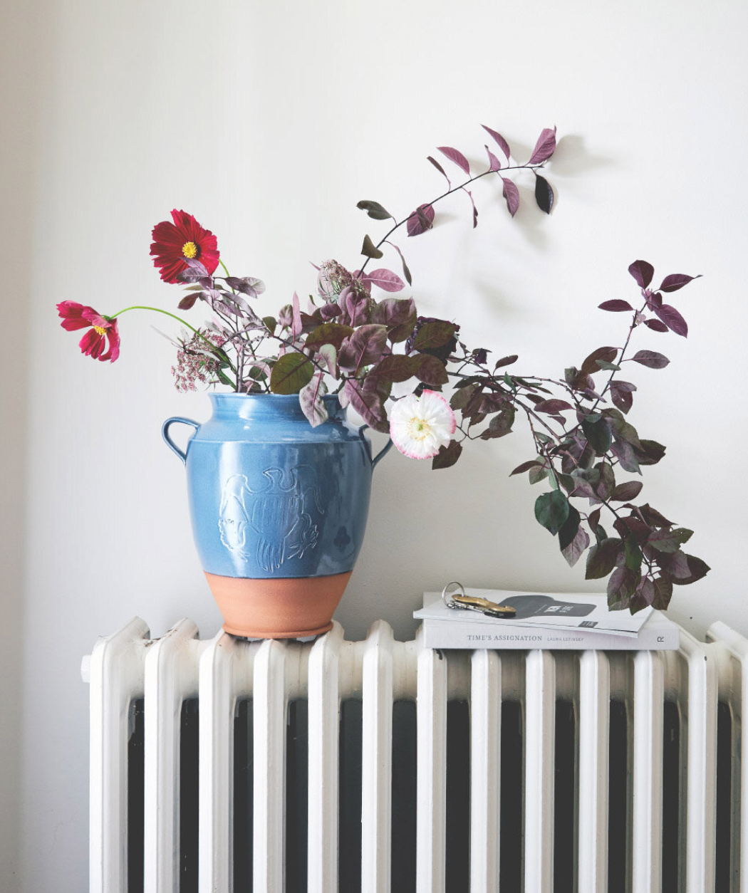 Confit Jar With Stamp, in Denim