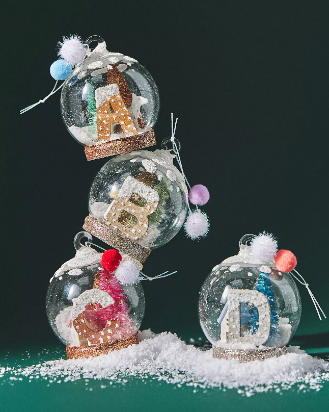 Arctic Monogram Ornament (I G H)