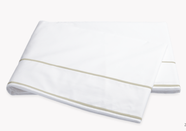 Ansonia Flat Sheet - King - Almond