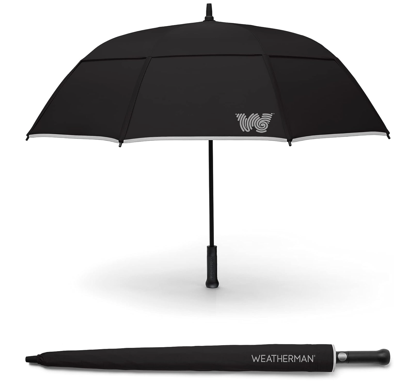 Black Stick Umbrella