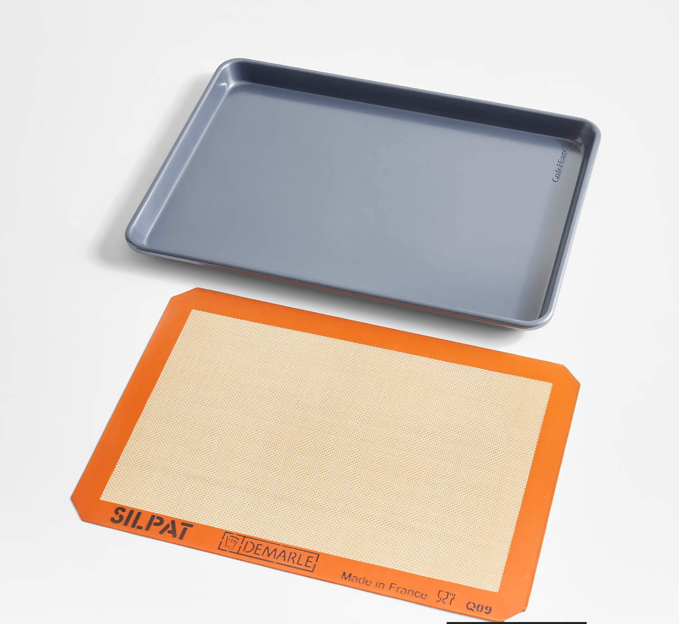 Crate & Barrel Half Sheet and Silpat Set