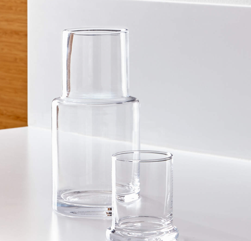 Clear Glass Carafe