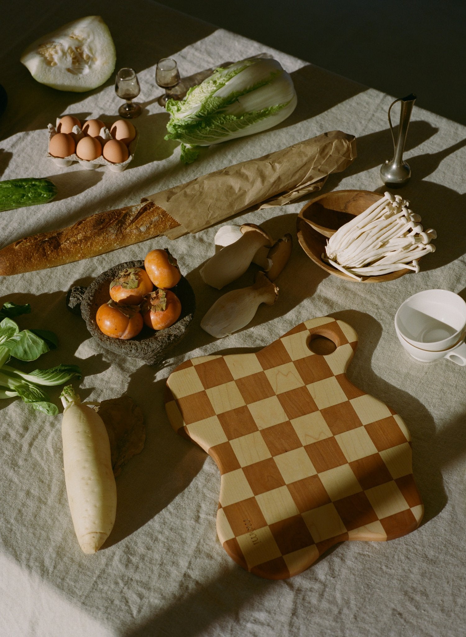 Checkered Cutting Board
