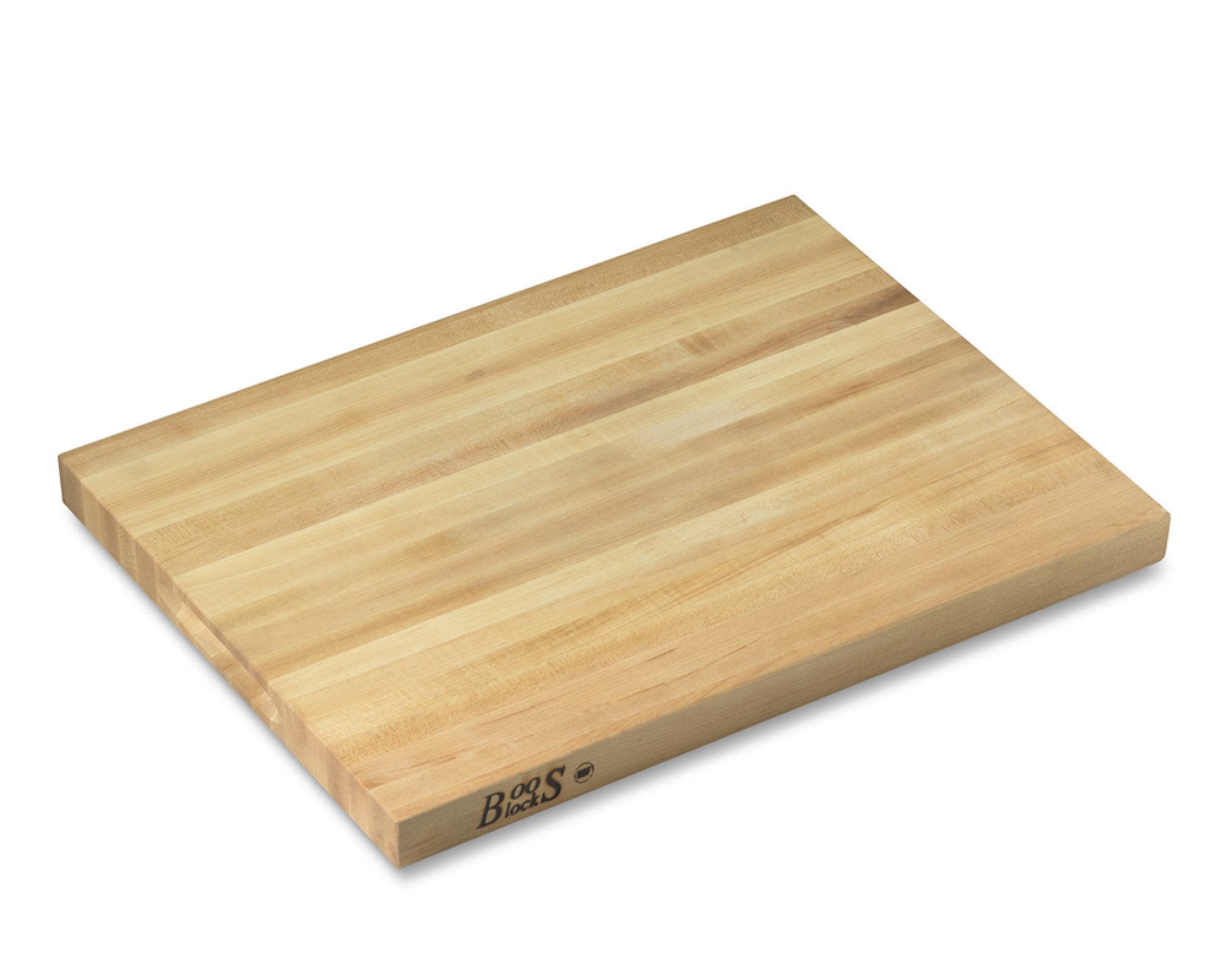 Boos Edge-Grain Rectangular Cutting Board, Maple, Medium