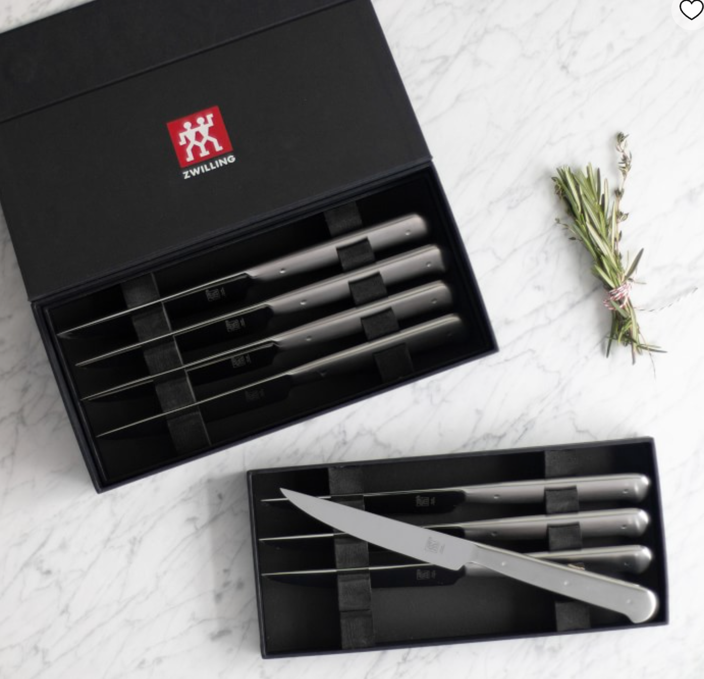 Zwilling Stainless-Steel Steak Knives, Set of 8