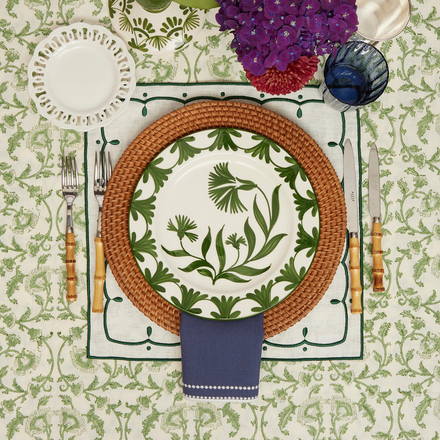 Lola Green Vine Tablecloth