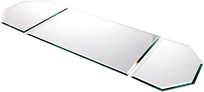 Beveled Mirror Table Runner