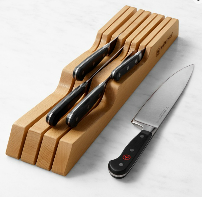 Wüsthof Classic Knives with Drawer Tray, Set of 6