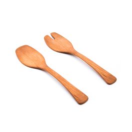 Andrew Pearce Wood Salad Servers, 13ʺ — Cherry