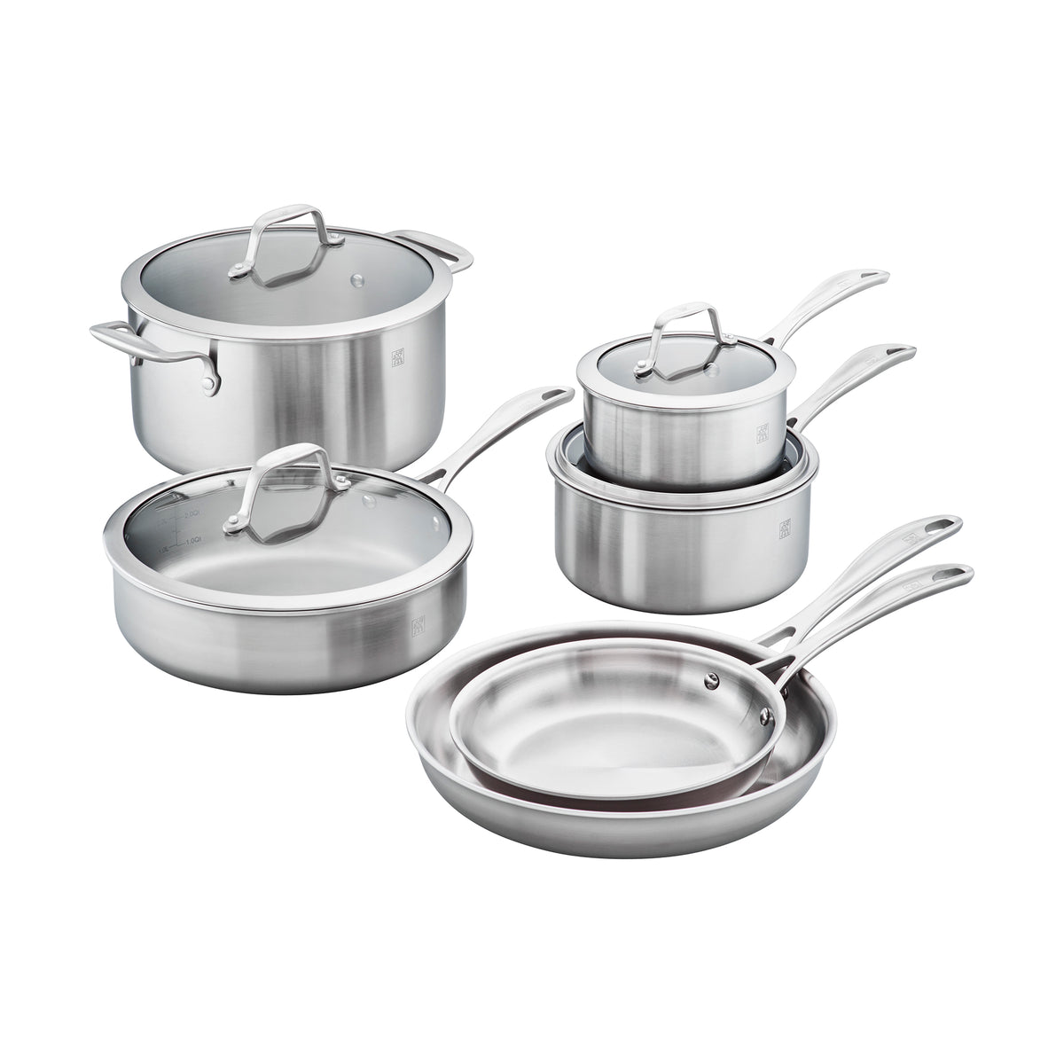 Zwilling Spirit 3-Ply Stainless Steel Cookware Set