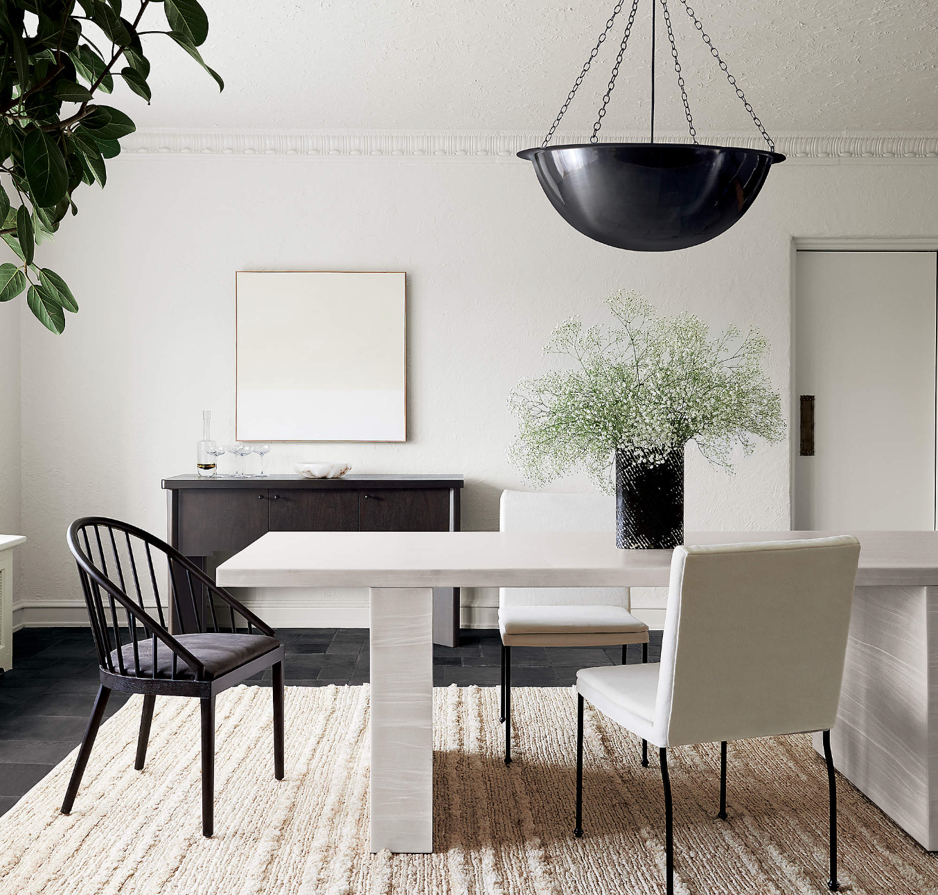 Coated Resin Dining Table