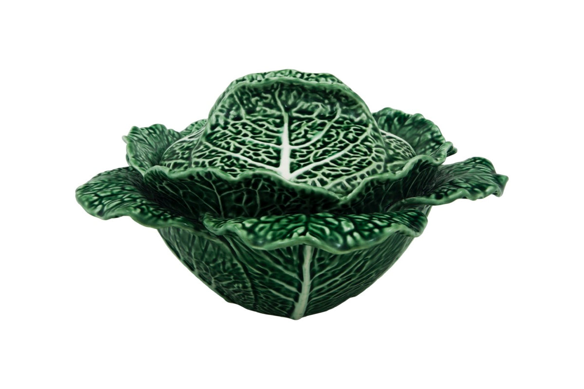 Cabbage Tureen 67 oz in Green