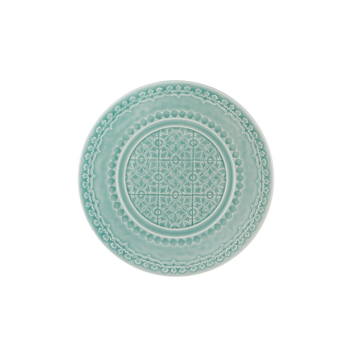 Rua Nova Fruit Plate in Morning Blue