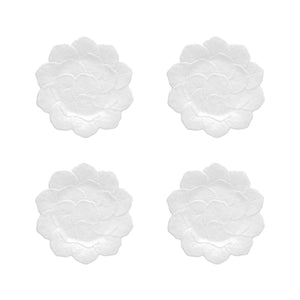 Geranium Dessert Plate 22", Set of 4