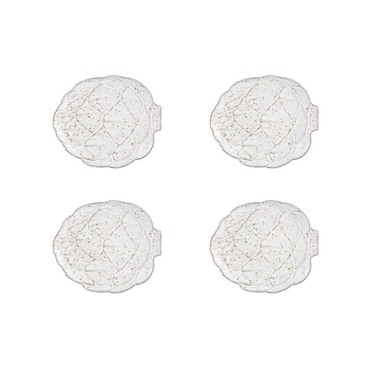 Artichoke Fruit Plate, set of 4