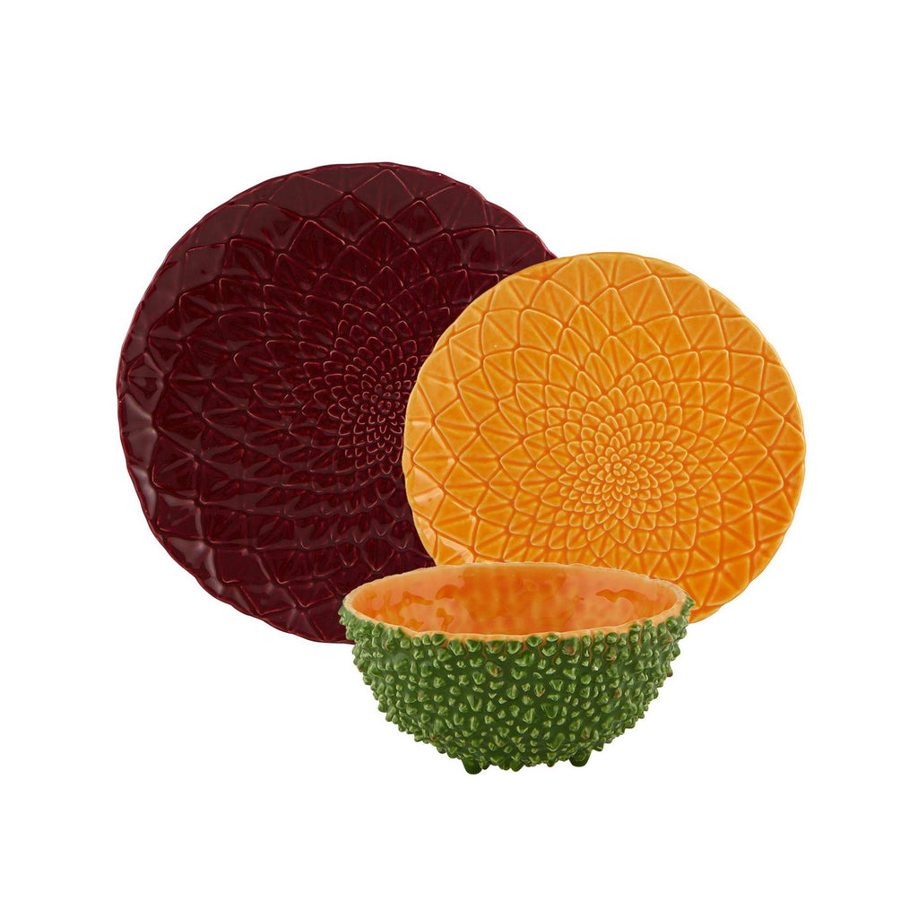 Amazonia 3-Piece Set with Bowl