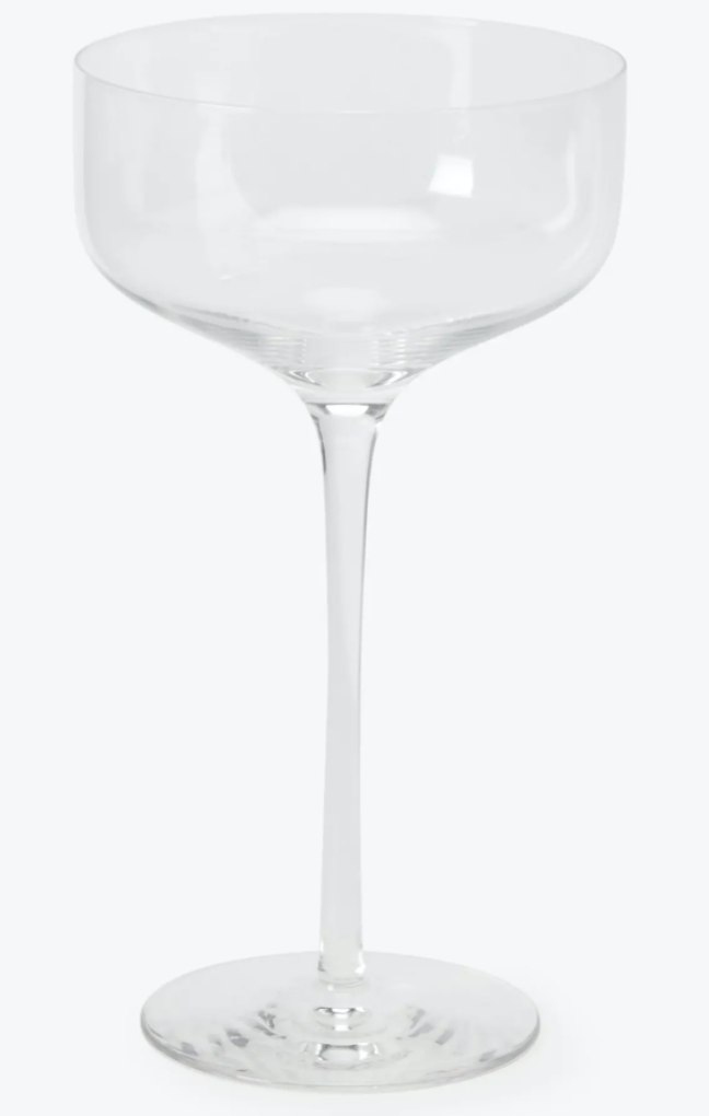 abcDNA Prose Crystal Glassware Clear