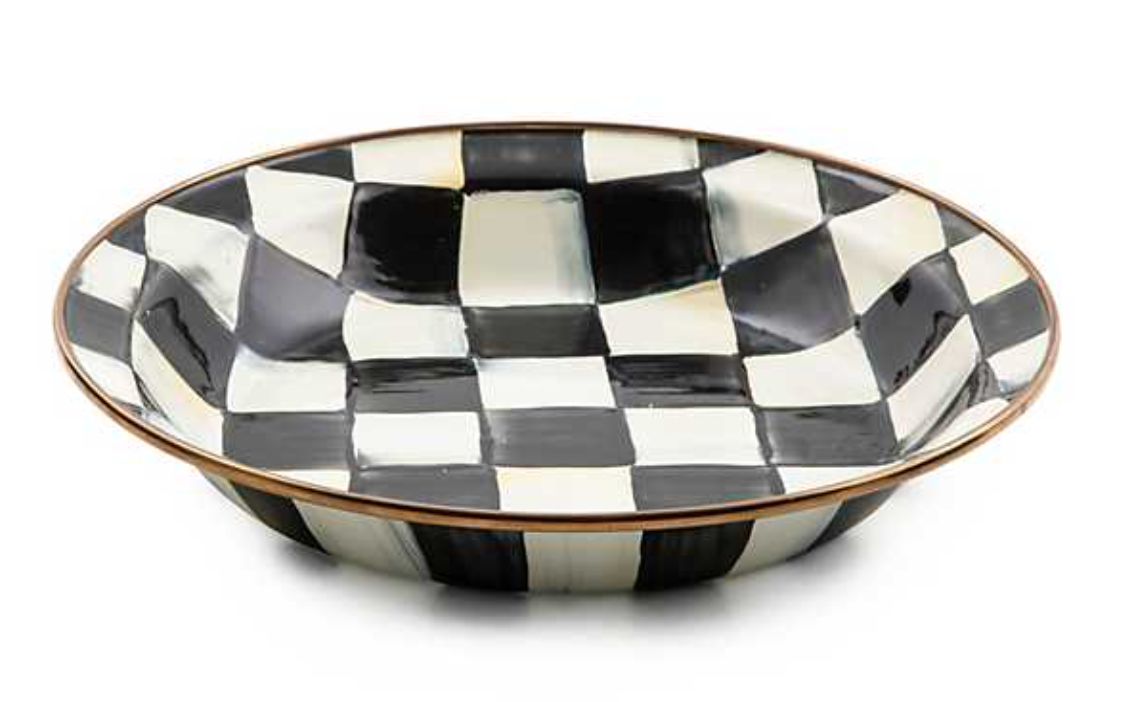 Courtly Check Pie Plate