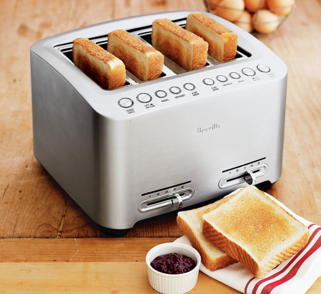 Breville Die-Cast 4-Slice Smart Toaster