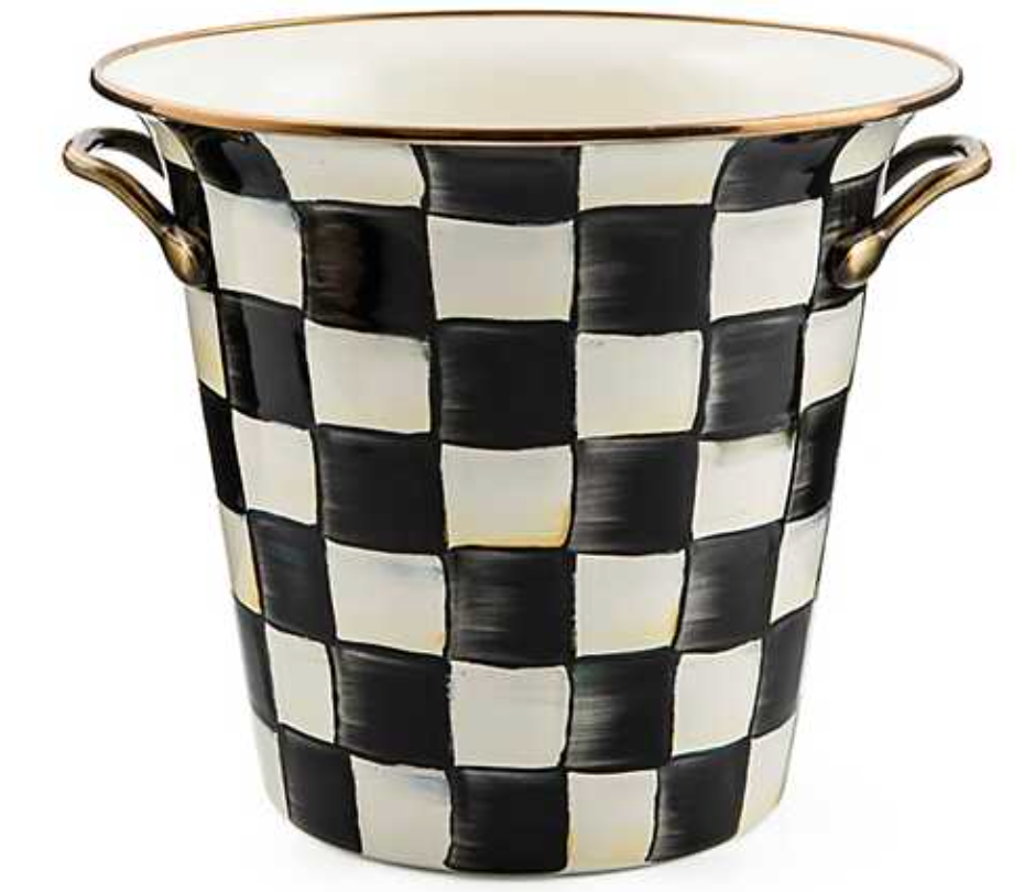 Courtly Check Enamel Wine Cooler